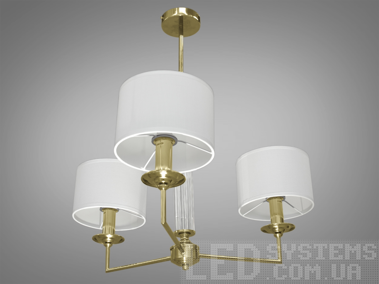 Стильна люстра на кухню-студію з абажурами з витонченою металевою основою та стильними кришталевими елементами. Застосовується для кухні, вітальні, залу, холу, спальні. У цій серії люстр і бра ідеально переплелися такі поняття, як солідність, строгість і простота.
Люстри та бра цієї моделі під звичайні лампи розжарювання або &laquo;LED-економки&raquo; на патрон Е14 внесуть класичні нотки до Вашого інтер'єру та дозволять підібрати потрібну вам температуру світіння.Універсальним кріпленням на планку легко кріпляться на будь-який тип стелі (підвісний, натяжний, звичайний). Увімкнення/вимкнення відбувається з настінного вимикача.