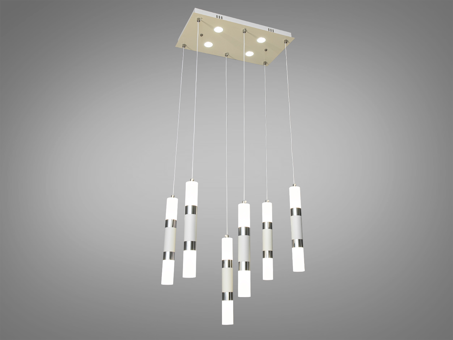 Стильна LED люстра для арт-просторів у стильному виконанні також добре виглядатиме в інтер'єрі вітальні чи зали, кухні, ресторану чи сходового холу.
Яскраве світло повинне бути тільки там де воно дійсно потрібне, а решта має висвітлюватися легким світлом, що заповнює. Саме для створення якісного локального освітлення ми пропонуємо використовувати ці світильники.
Кріпиться до стелі будь-якого типу універсальним кріпленням на монтажну планку.
Характеристики та комплектація можуть бути змінені виробником. Колір виробу може відрізнятися через налаштування монітора.