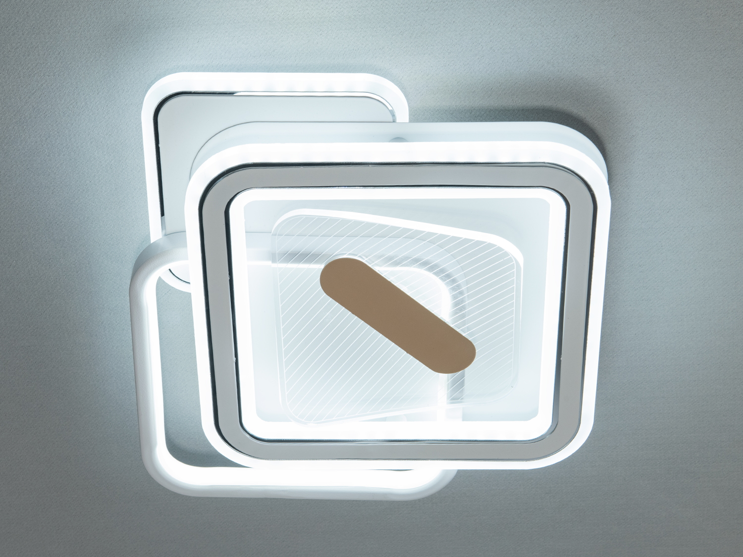 Світлодіодний настінний світильник з білими квадратними плафонами. Сучасний дизайн, 70W, ідеально підходить для будь-якого інтер′єру.