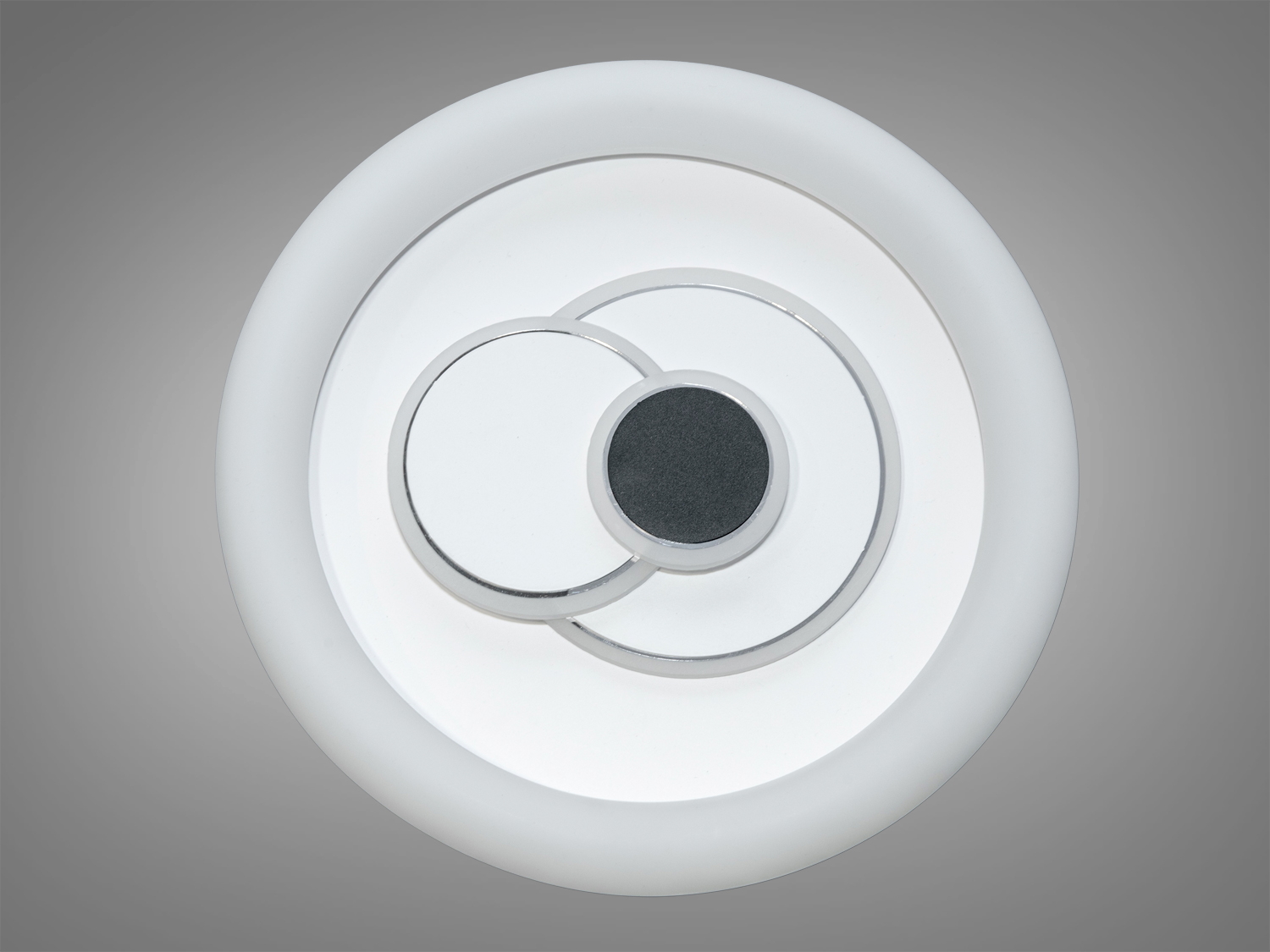 Білий світлодіодний круглий світильник 58Вт для сучасних інтер′єрів. Енергоефективний та легкий у встановленні.