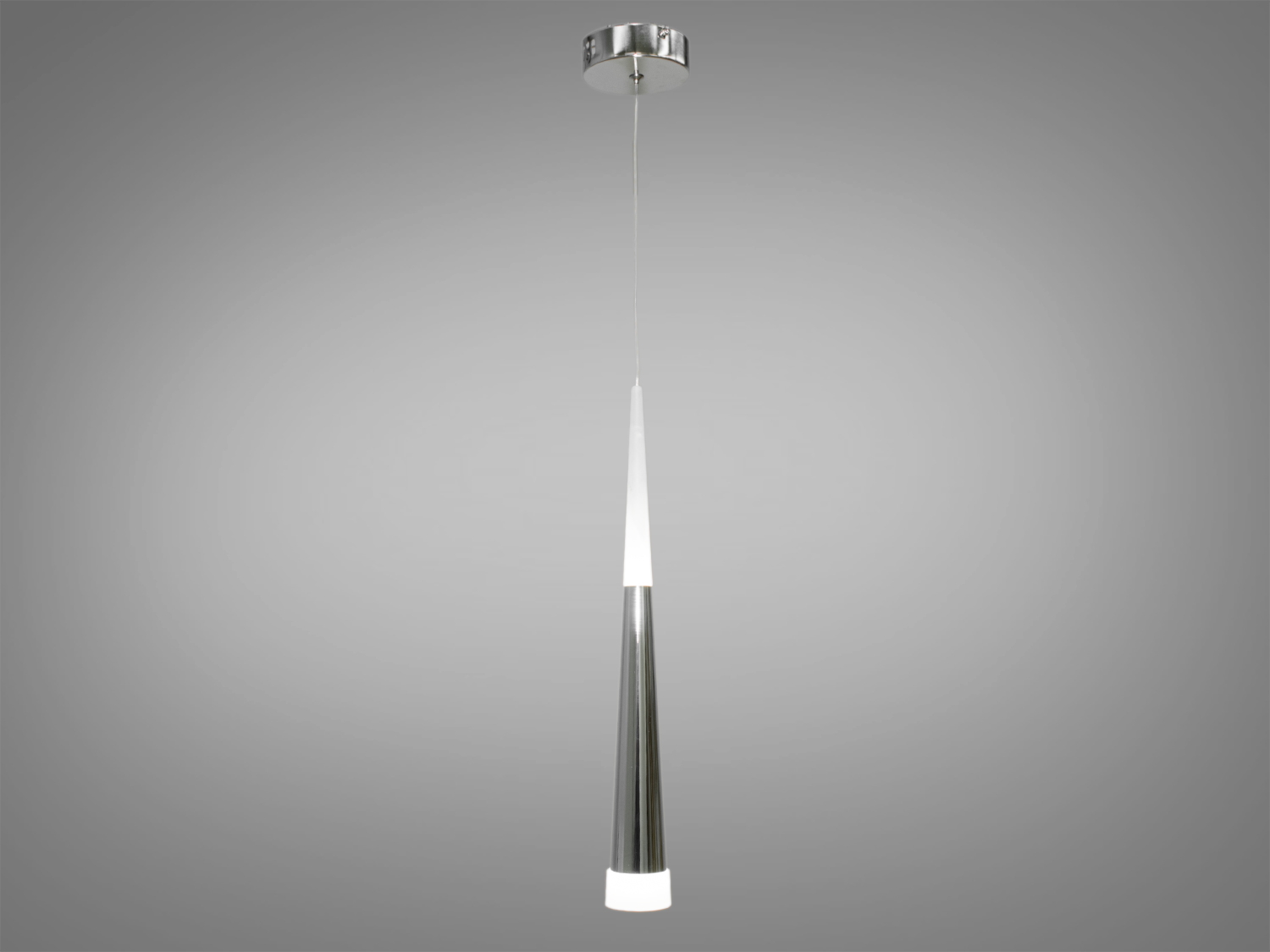 Універсальна підвіска для акцентного освітлення в стильному сучасному виконанні добре виглядатиме в інтер'єрі вітальні або зали, ресторану або кухні з акцентом на барну стійку або обідній стіл.
Яскраве світло повинне бути тільки там де воно дійсно потрібне, а решта має висвітлюватися легким світлом, що заповнює, яке створює затишок і відчуття усамітнення. Саме для створення якісного локального освітлення ми пропонуємо використовувати ці світильники. Ви завжди будете в захваті від світла даних LED-підвісів.
Кріпиться до стелі будь-якого типу універсальним кріпленням на монтажну планку.