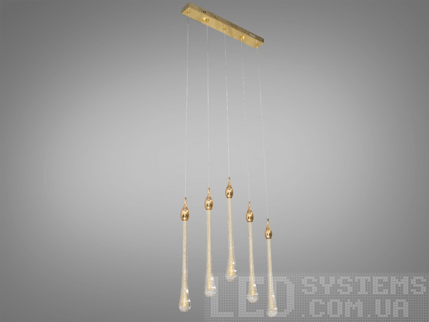 Сучасна світлодіодна люстра для кухні у стильному сучасному виконанні добре виглядатиме в інтер'єрі вітальні чи зали, ресторану чи кухні з акцентом на барну стійку або обідній стіл.
Яскраве світло повинне бути тільки там де воно дійсно потрібне, а решта має висвітлюватися легким світлом, що заповнює, яке створює затишок і відчуття усамітнення. Саме для створення якісного локального освітлення ми пропонуємо використовувати ці світильники. Ви завжди будете в захваті від світла даних LED-підвісів.
Кріпиться до стелі будь-якого типу універсальним кріпленням на монтажну планку.