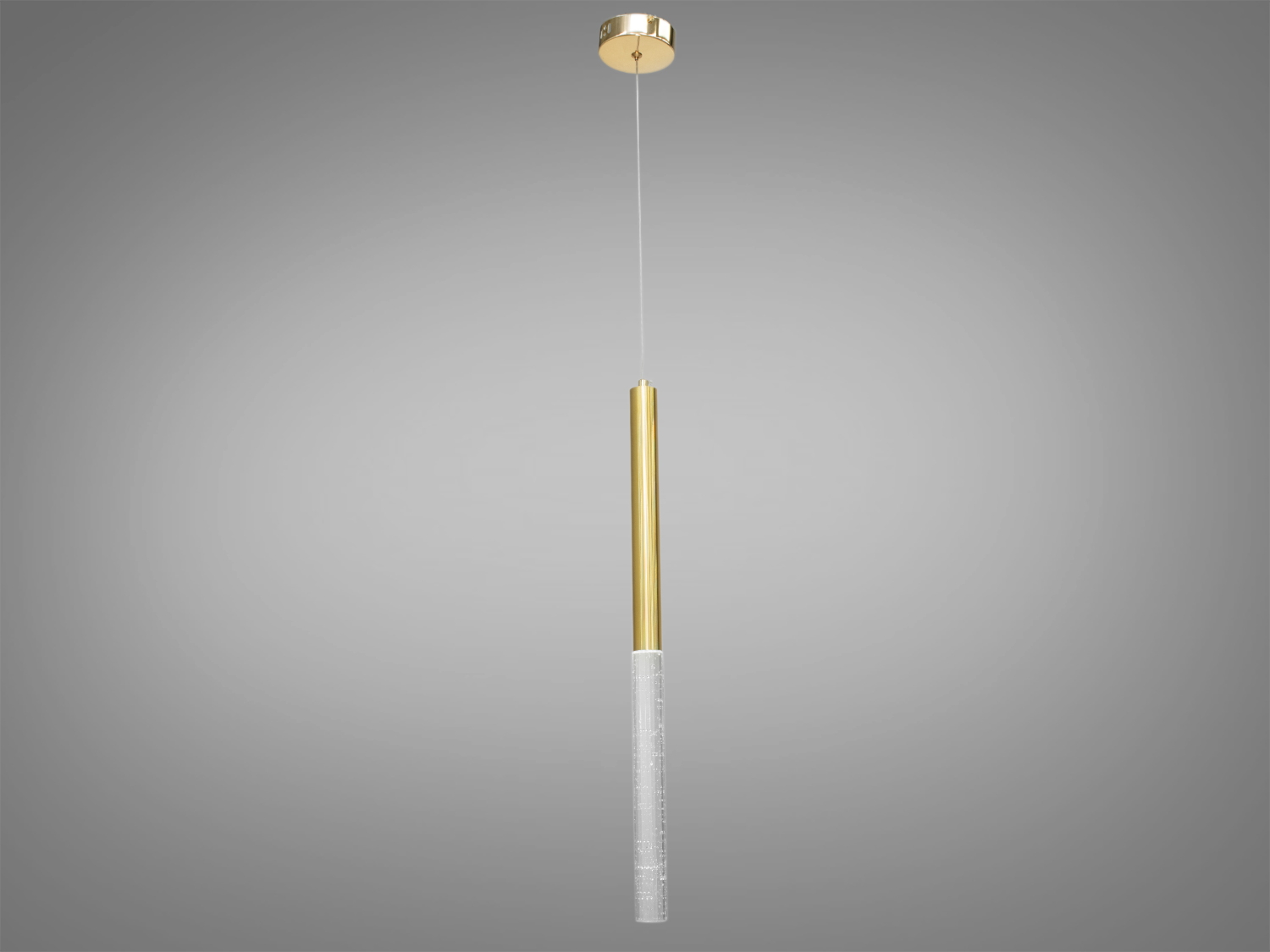 Мінімалістичний LED світильник у спальню у стильному сучасному виконанні також добре виглядатиме в інтер'єрі вітальні чи зали, ресторану чи кухні з акцентом на барну стійку чи обідній стіл.
Яскраве світло повинне бути тільки там де воно дійсно потрібне, а решта має висвітлюватися легким світлом, що заповнює, яке створює затишок і відчуття усамітнення. Саме для створення якісного локального освітлення ми пропонуємо використовувати ці світильники. Ви завжди будете в захваті від світла даних LED-підвісів.
Кріпиться до стелі будь-якого типу універсальним кріпленням на монтажну планку.