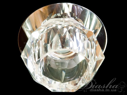 Чудовий кришталевий точковий світильник від українського виробника ТМ 