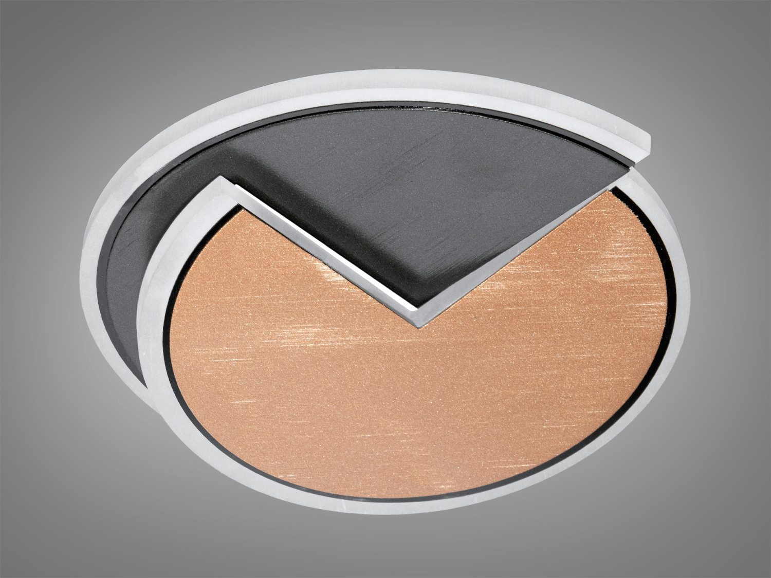 Акриловий світлодіодний світильник потужністю 22 Вт. Сучасний дизайн, енергоефективність і універсальність для будь-якого інтер′єру.