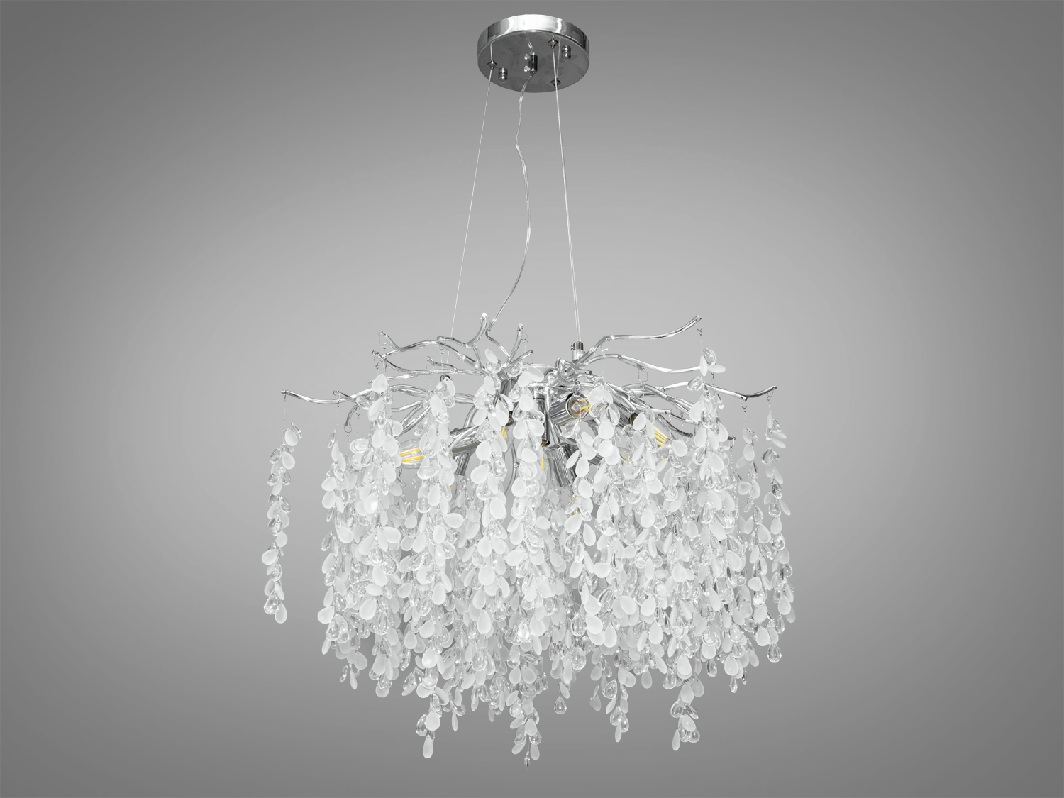 Розкішна кришталева люстра 