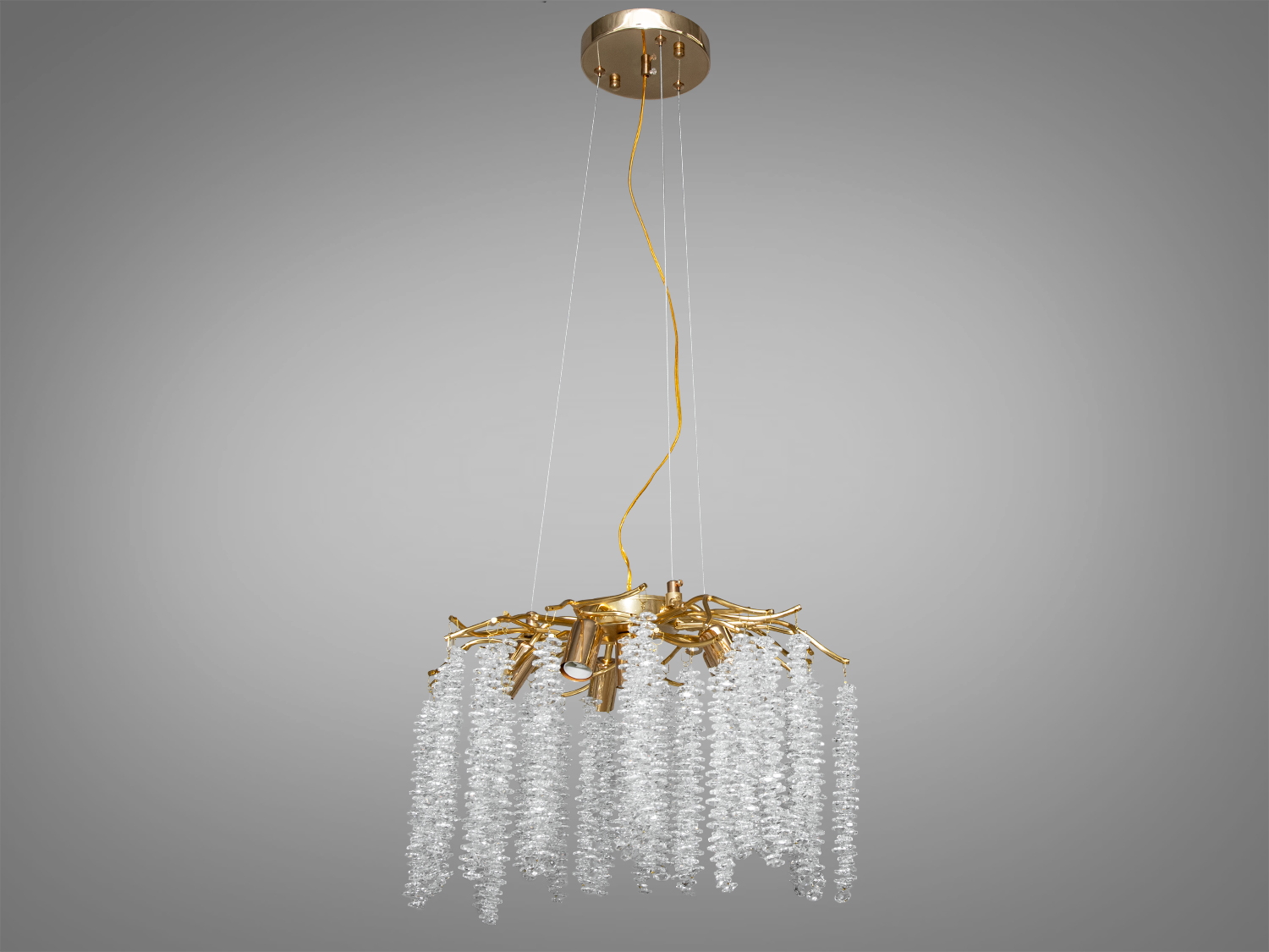 Нарядна&nbsp;кришталева люстра 