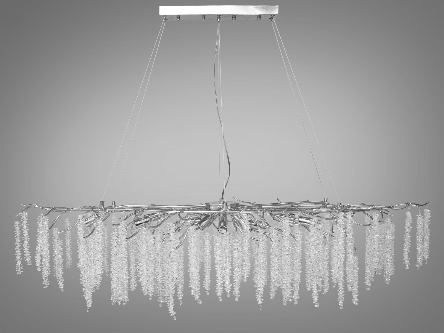 Вишукана кришталева люстра 