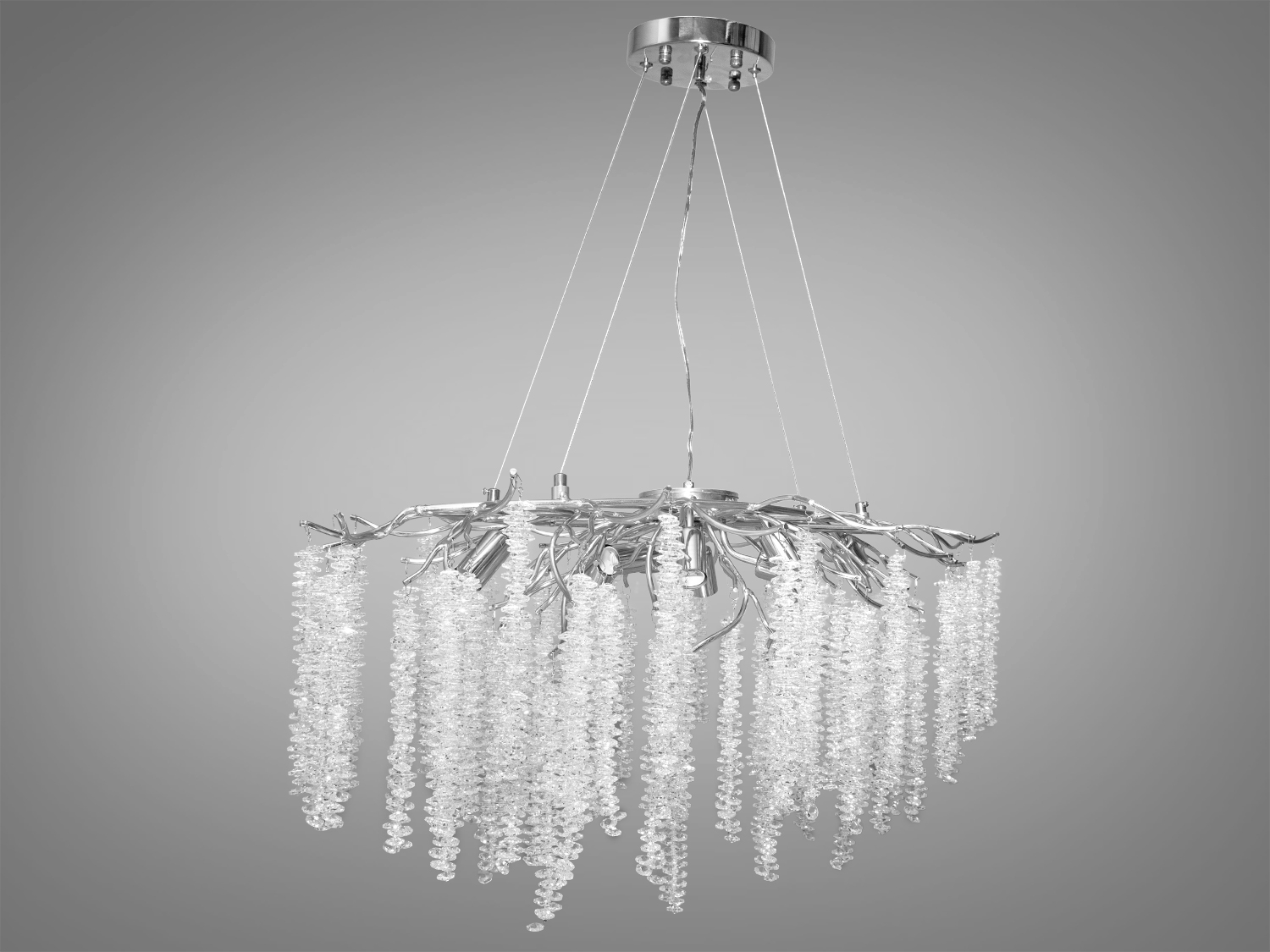 Витончена кришталева люстра 