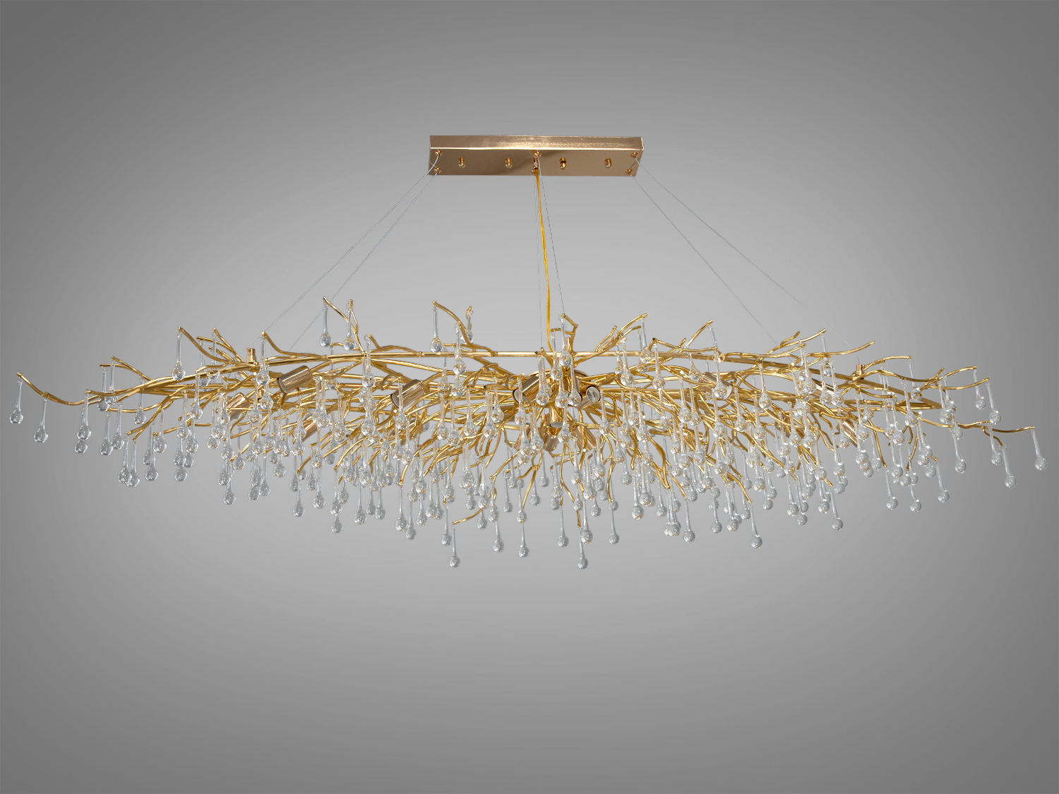 Розкішна кришталева люстра 