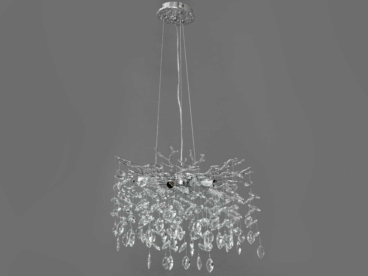 Граційна підвісна кришталева люст�