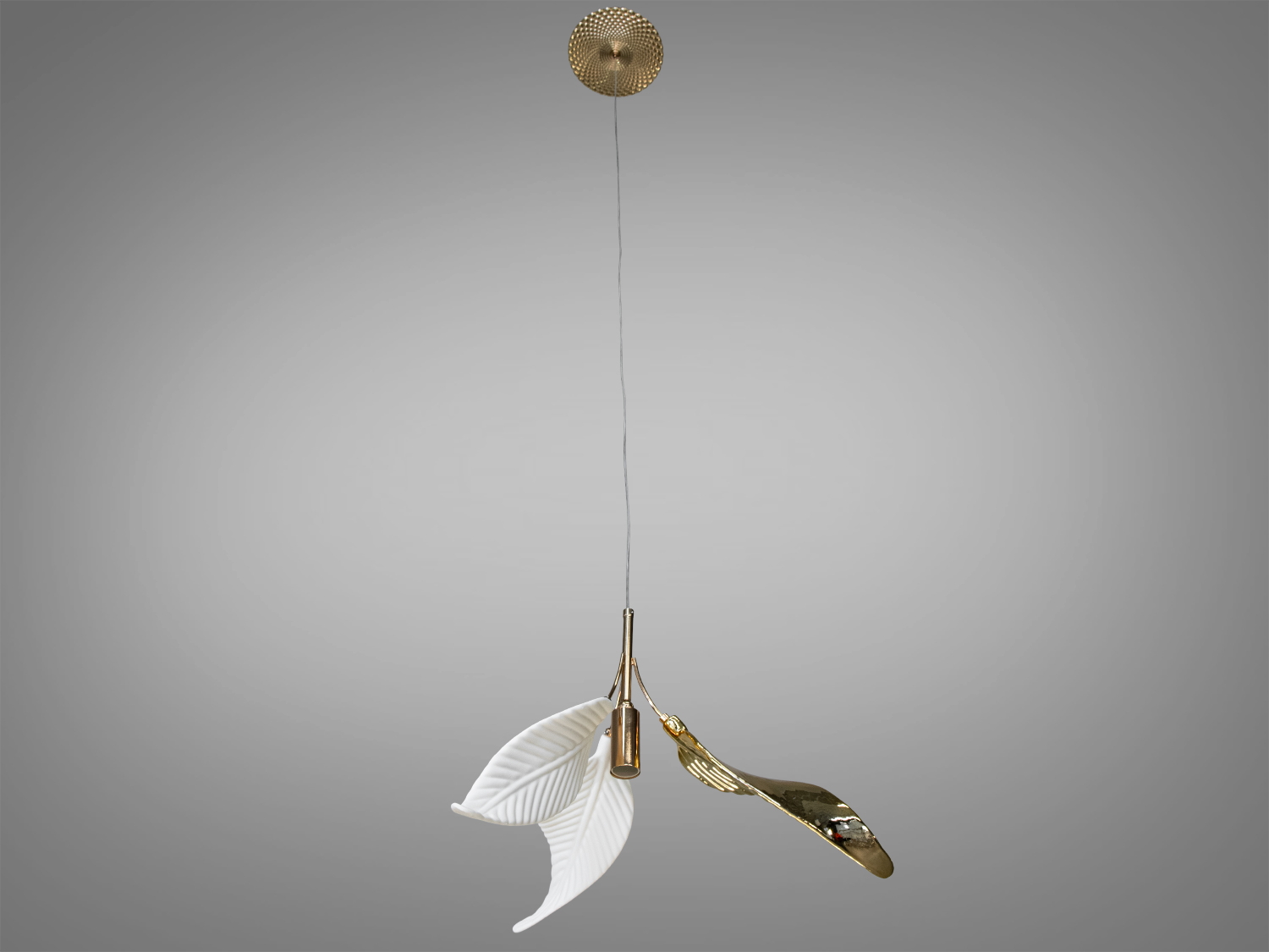 Креативна підвісна люстра з кераміки, 1 лампа. Вишукана фарфорова люстра арт деко являє собою шедевр дизайну, який знаходить гармонію між природною красою та сучасною естетикою. 