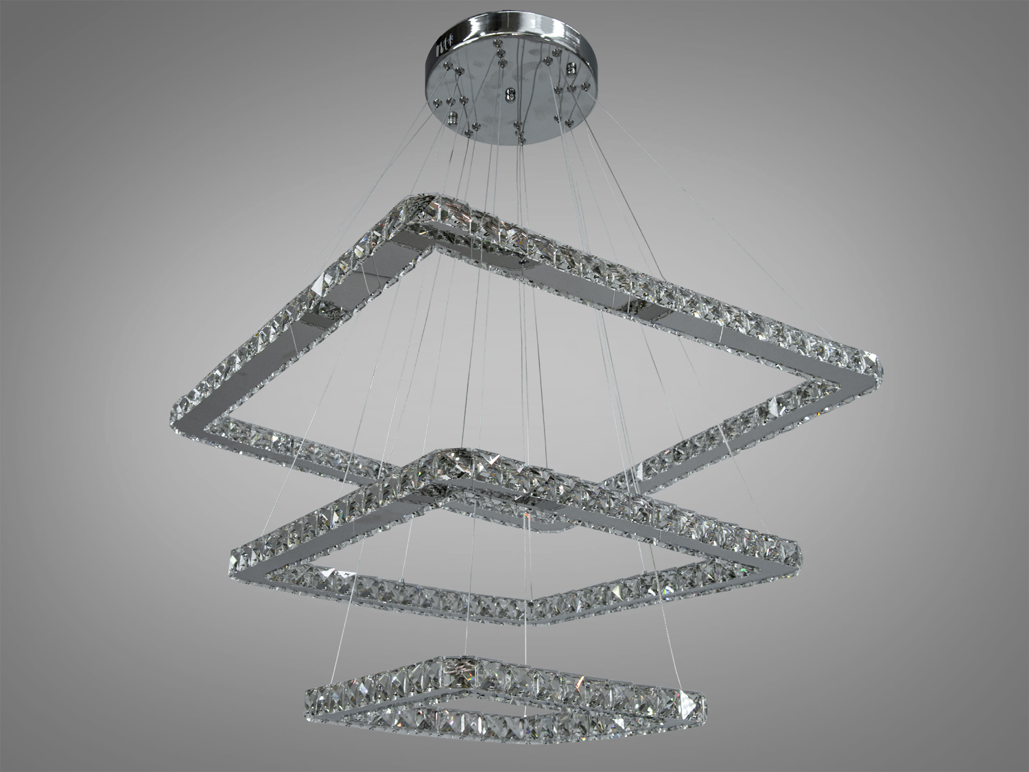 Витончена кришталева LED люстра 