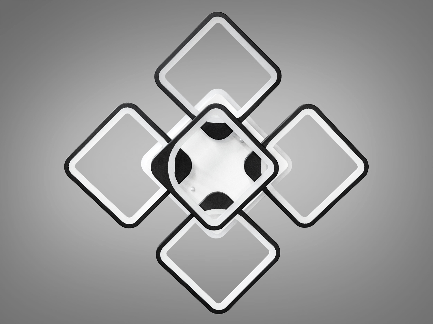 Стильна LED-люстра Diasha з пультом, 150W для приміщень до 21м2. Вишуканий дизайн та багатофункціональність.