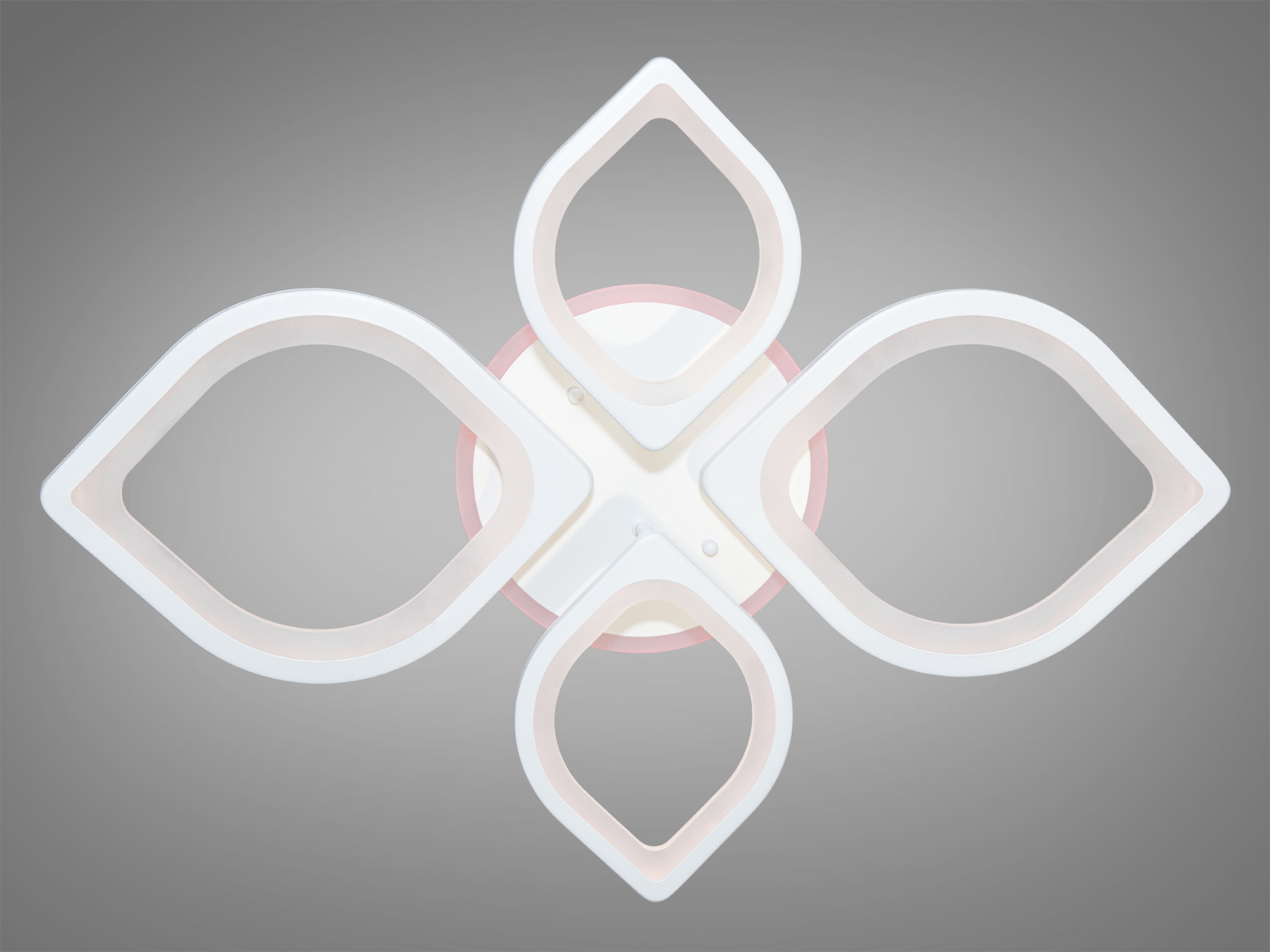 Світлодіодна люстра в дитячу з пультом, з підсвічуванням LED, з диммером підходить на площу приміщення приблизно 15кв.м. Застосовується також для зали, вітальні, кухні, спальні, їдальні, дитячої, оскільки відсутні елементи, що б'ються. Люстра світить яскраво, але не сліпить за рахунок матеріалу &ndash; акрилу, до того ж цей матеріал дуже міцний &ndash; його важко зашкодити.
Світлодіодна люстра має кілька режимів: холодний 6000К, нейтральний 4100К, теплий 3200К, кольорове підсвічування, суміщений режим &ndash; будь-яке основне світло плюс будь-який колір світлодіодного підсвічування. Регулювання яскравості люстри від 5 до 100% відбувається за допомогою пульта дистанційного керування, що входить до комплекту.
Універсальне кріплення на монтажну планку підходить для підвісних, натяжних та звичайних стель.