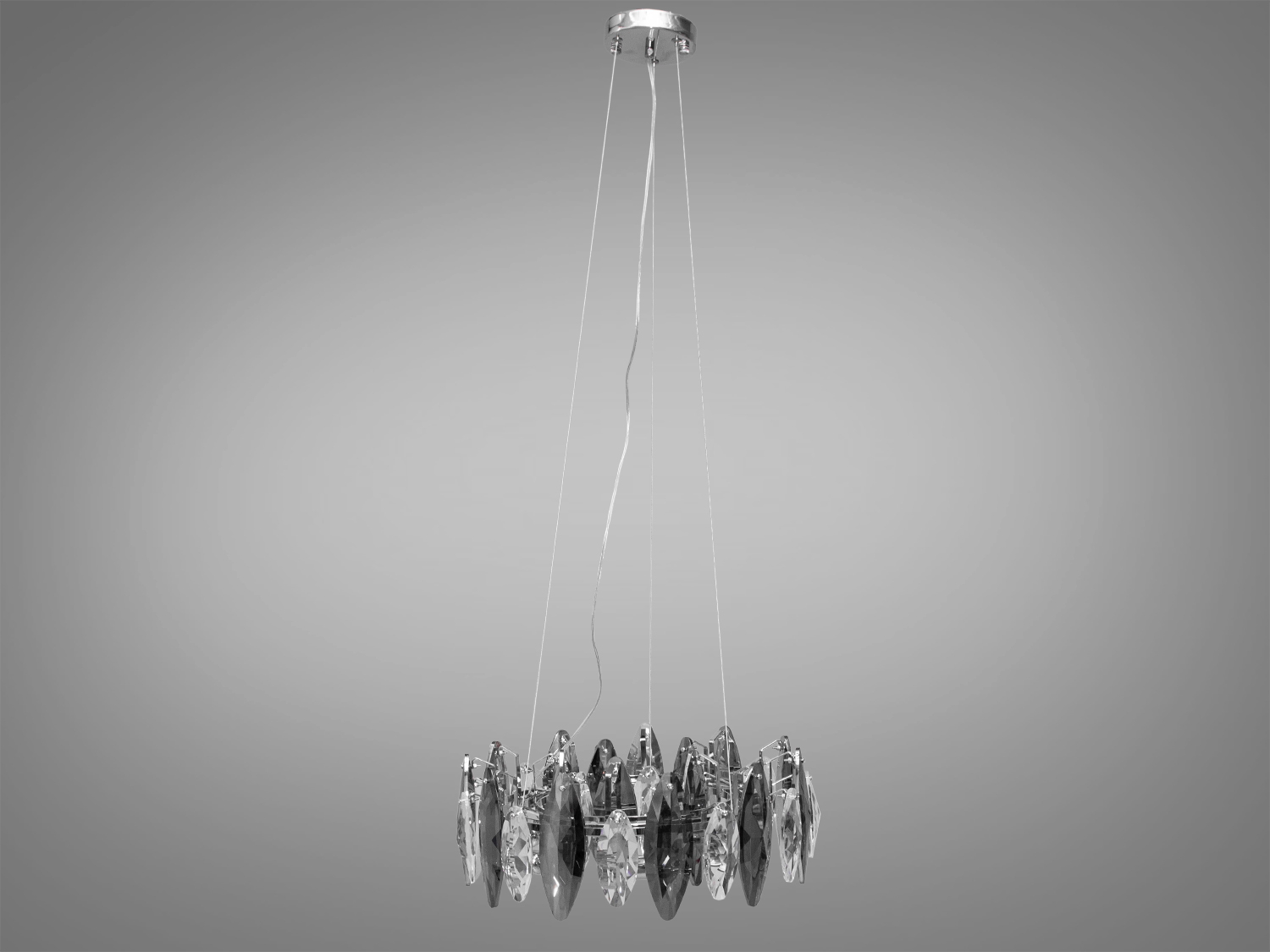 Дизайнерська кришталева люстра на кухню в сучасному стилі, також добре виглядатиме в інтер'єрі зали, вітальні, спальні, їдальні, сучасних холах. Висота люстри регулюється, завдяки чому підходить для низьких стель. У класичний інтер'єр вона вносить нотки сучасності та легкої грайливості, а квартирі студії у стилі лофт дарує крапельку суворості та впорядкованості.
Стельове кріплення на планку універсальне та підходить для навісних, натяжних та звичайних стель. Люстра-підвіс під лампи розжарювання, економки або світлодіодні лампи з цоколем Е14.
Увага. Вага люстри 12кг.
&nbsp;