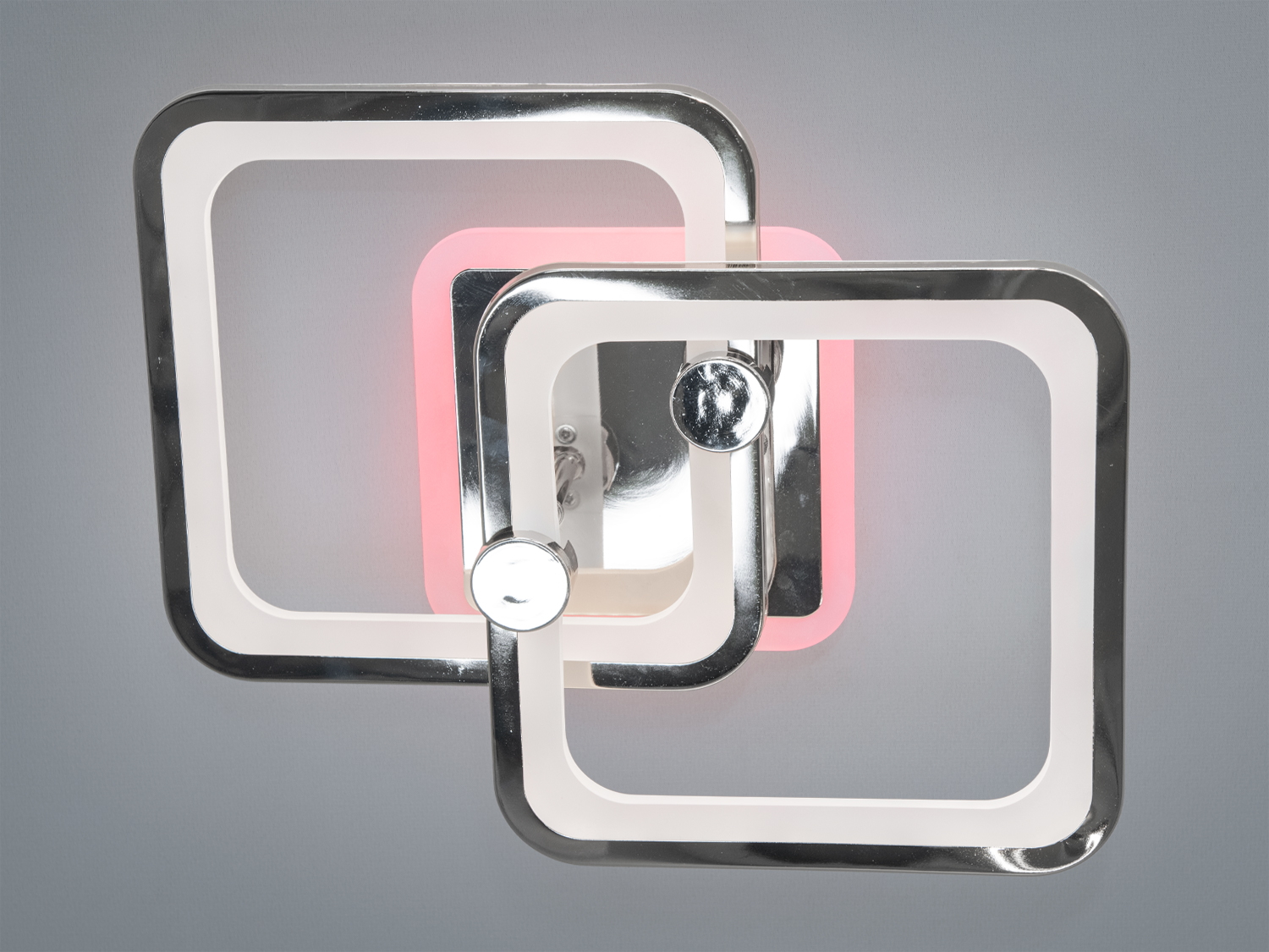 Стельова люстра Diasha серія 8060 хром — стильний вибір для сучасних інтер′єрів з LED підсвічуванням.