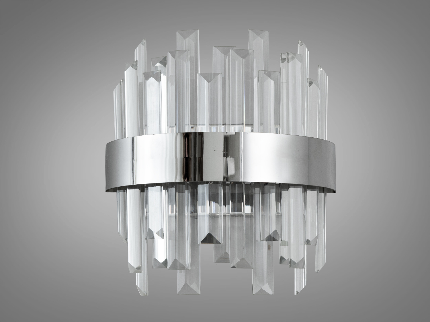 Сучасне настінне бра для коридору з потужністю 18Вт видає достатньо світла, щоб бути самодостатнім джерелом підсвічування, дозволяє м'яко підсвітити простір, створюючи почуття тепла і затишку, необхідне для вечірнього релаксу.
За допомогою вимикача можна змінювати колірну температуру світильника: теплий 3200&deg;К, нейтральний 4100&deg;К, холодний 6000&deg;К. Колірна температура перемикається простим вимкненням-вмиканням світильника.
Функціональність світильника доповнюється стильним зовнішнім виглядом, де кожна деталь продумана до дрібниць, колір каркаса поєднується з прозорістю підвісів, створюючи відчуття розкішної легкості та елегантності.
Кріпиться до настінних поверхонь будь-якого типу універсальним кріпленням на монтажну планку.