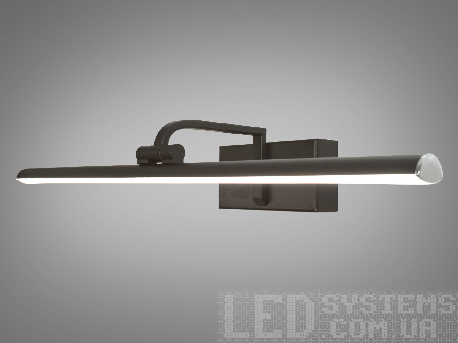 Ідеальне світлодіодне освітлення для дзеркал та картин призначене для акцентного (елементного) підсвічування в інтер'єрі - підсвічування дзеркал як у приміщенні, так і у ванній кімнаті, для картин, витворів мистецтва, настінних ніш.У цій серії всі світильники оснащені світлодіодними енергозберігаючими лампами. Які за дуже низької споживаної потужності створюють потужний світловий потік.
Кріпиться до будь-яких поверхонь стін універсальним кріпленням на монтажну планку.