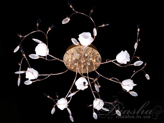 &nbsp;&nbsp;&nbsp;У будь-якому приміщенні - будь то суворий офіс, розважальний заклад або житловий будинок - яскравим чином стануть нові галогенові світильники з діодним підсвічуванням. Світлодіодне підсвічування в галогенових люстрах має наступні режими: перелив - плавний перехід синій-рожевий-червоний-рожевий-синій, зміна кольорів - синій-рожевий-червоний горять за вибором від 1 до 5 секунд, а також зупинений колір. Все управління світлодіодами здійснюється за допомогою однієї кнопки на пульті.