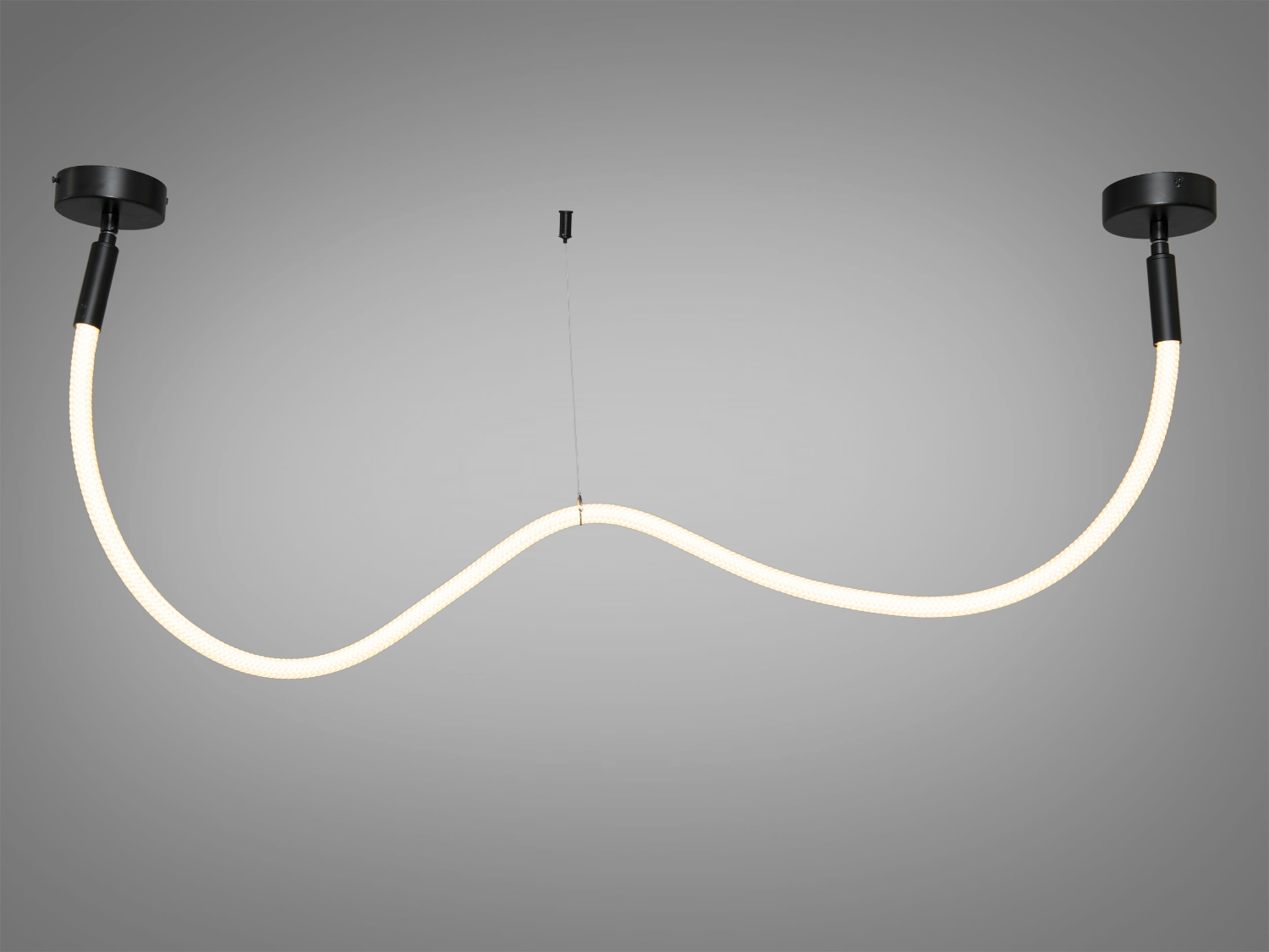 Довга люстра світлодіодна шланг для холу серії 