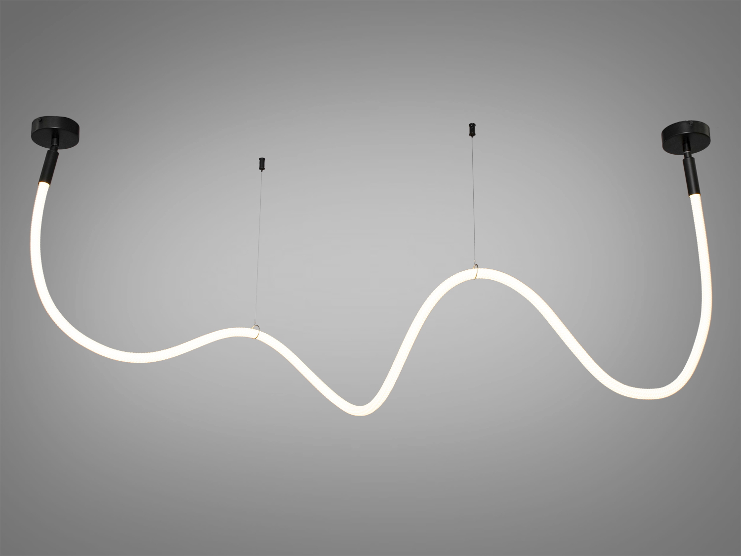 Світлодіодна люстра шланг для залу серії 