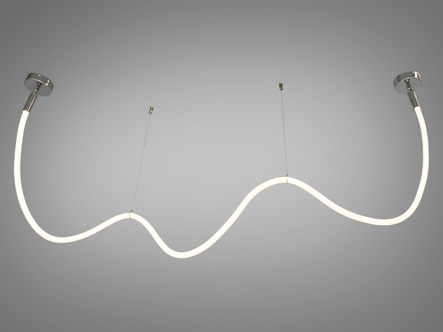 Підвісна світлодіодна люстра шланг серії 