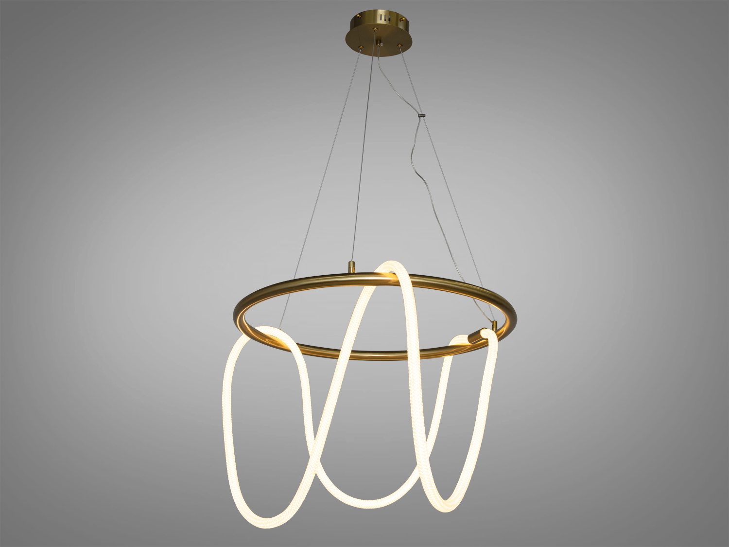 Стильна люстра шланг серії 