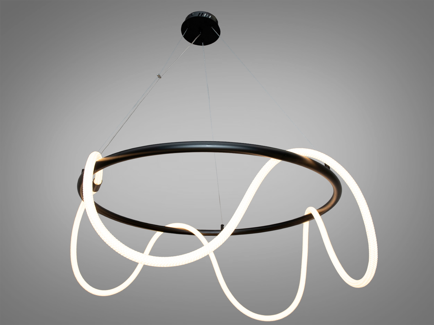 Підвісна LED люстра шланг із модним оригінальним дизайном із серії 