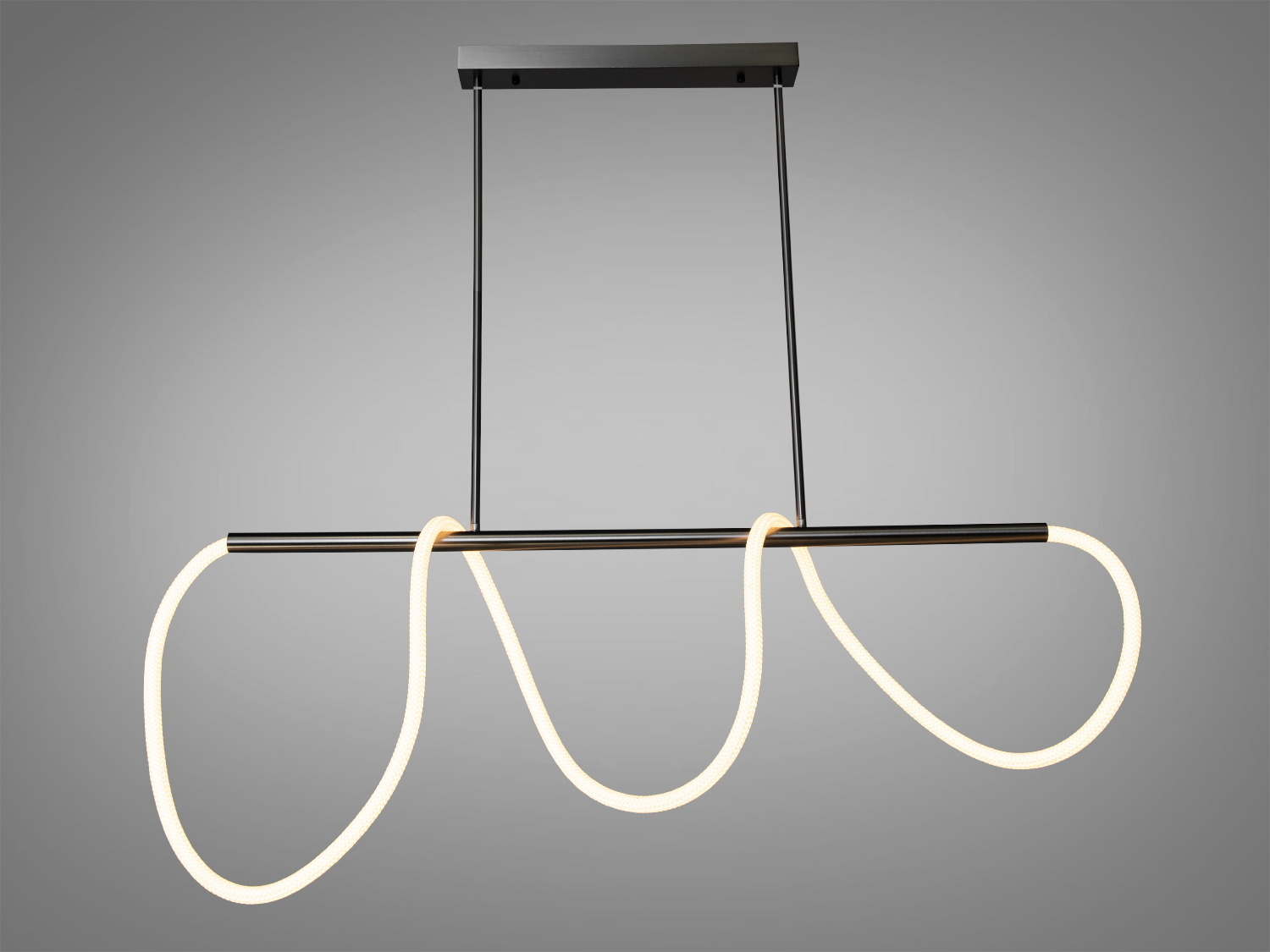 Довга LED люстра шланг із модним оригінальним дизайном із серії 