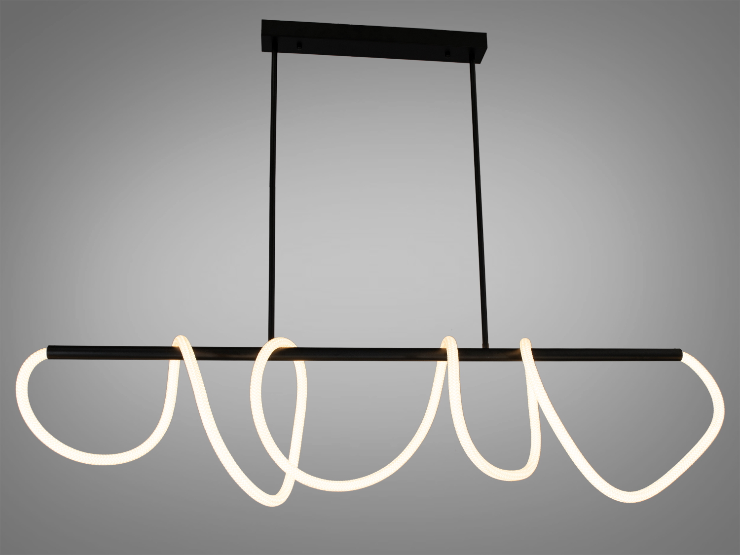 Подовжена LED люстра із модним оригінальним дизайном із серії 