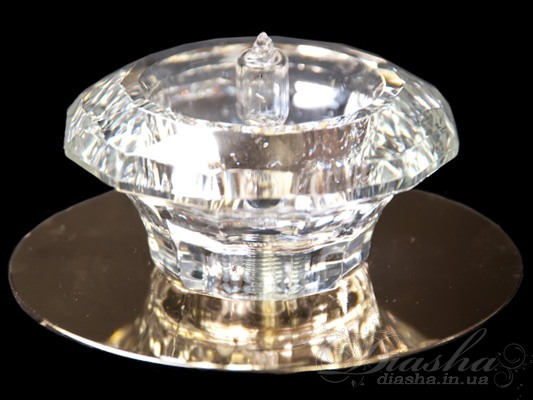 Чудовий, сліпучий, що переливається всіма своїми гранями благородний кришталь.
Будь-який виріб з кришталю - це ознака розкоші та багатства.
Кришталевий точковий світильник від ТМ 