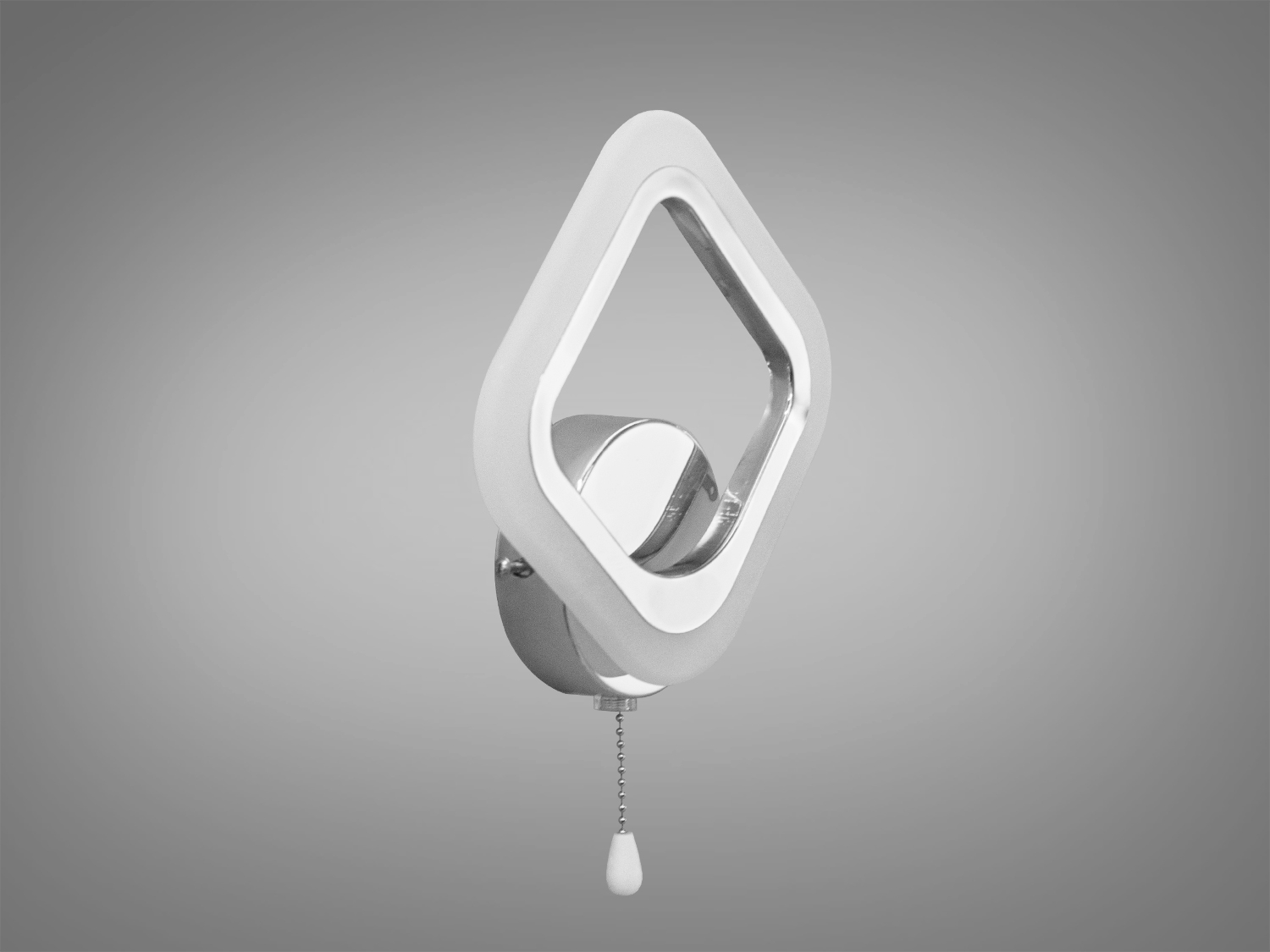 Світлодіодне&nbsp;приліжкове бра використовується для читання та освітлення. Застосовується для спальні, зали, вітальні, коридору.
За допомогою вимикача можна змінювати колірну температуру світильника: теплий 3200&deg;К, нейтральний 4100&deg;К, холодний 6000&deg;К. Колірна температура перемикається простим вимкненням-включенням світильника шнурком на самому бра.
Кріпиться до стіни будь-якого типу універсальним кріпленням на монтажну планку.