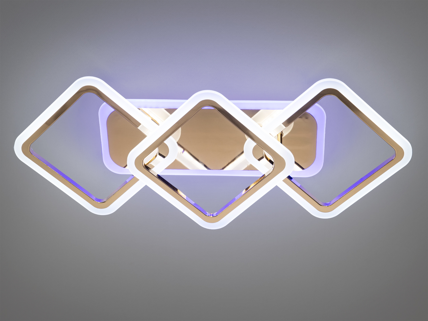 LED люстра під стелю з пультом, підсвіткою, 75W. Сучасні LED люстри у вітальню з регулюванням яскравості – оптимальний вибір для тих, хто цінує комфорт.