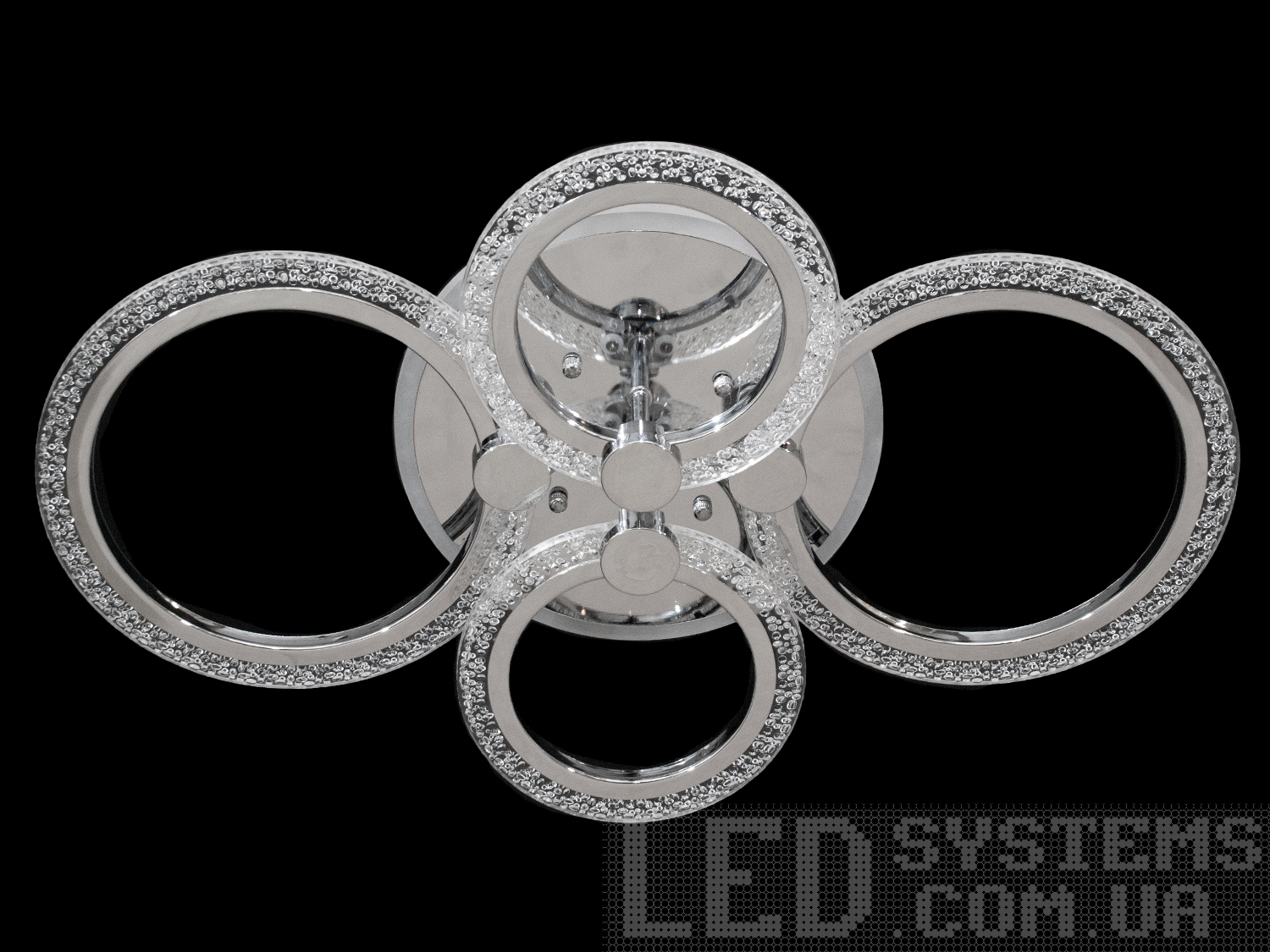 Стельова LED люстра для дитячої з пультом, з LED підсвічуванням, з димером підходить на площу приміщення приблизно 11 кв.м. Застосовується для зали, вітальні, спальні, кухні, коридору, дитячої, оскільки відсутні скляні елементи.
Світлодіодна люстра має кілька режимів: холодний 6000К, нейтральний 4100К, теплий 3200К, включення-вимикання, кольорове підсвічування, змішаний режим. Люстра має електронний димер, що дозволяє регулювати яскравість люстри від 5% до 100% за допомогою пульта, що входить до комплекту.
Кріпиться до стелі будь-якого типу універсальним кріпленням на монтажну планку.