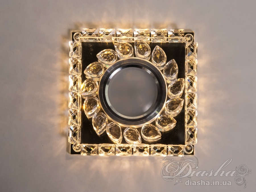 Вишуканий кришталевий світильник C-505 з LED підсвічуванням від ТМ 