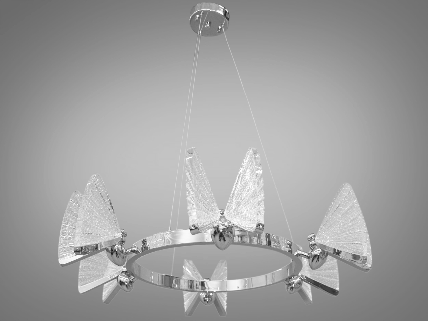 Підвісна світлодіодна люстра 