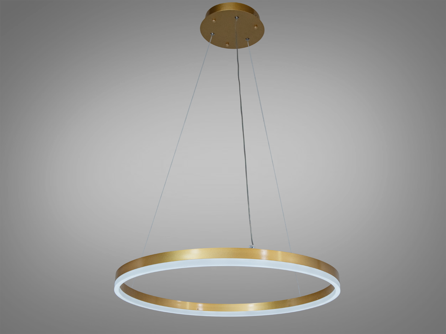 Повітряна світлодіодна люстра на кухню з диммером – втілення елегантного мінімалізму, де ідеальна кругла форма поєднується із сучасними технологіями. Кільце з мяким світлодіодним світінням створює відчуття легкості і невагомості, роблячи простір світлим і стильним.