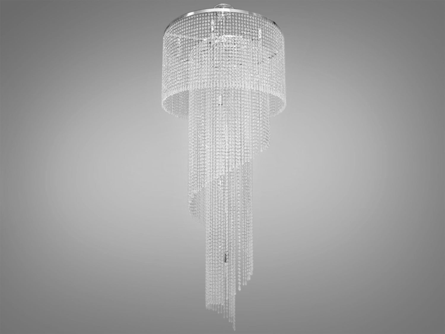 Чудова кришталева люстра для холу також ідеально підходить для використання в холах або вітальні, сходових зонах приватних будинків, ресторанів або готелях. Кришталеві підвіски, виконані у правильній формі, створюють захоплюючий світловий ефект, граючи на світлі.
Ці класичні люстри ідеально підійдуть для використання у приміщеннях з висотою від двох з половиною до п'яти, і навіть до семи метрів.
Люстра-підвіс під лампи розжарювання, економки або світлодіодні лампи з цоколем Е14.
Увага. Вага люстри 23кг.