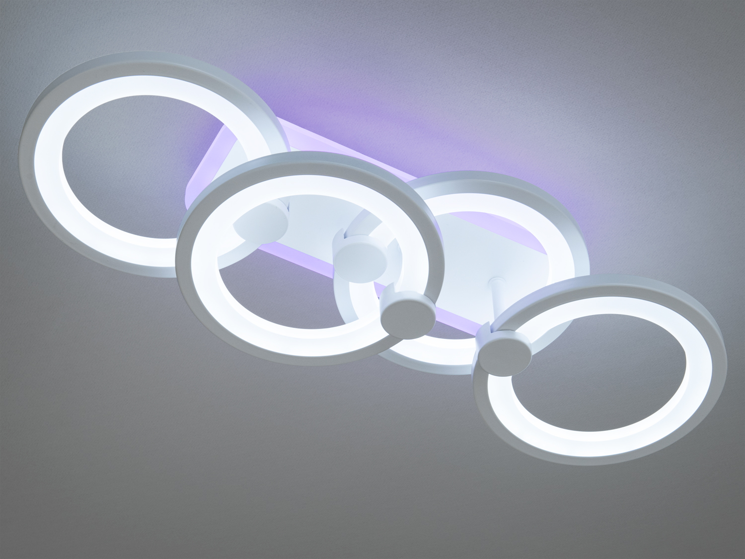 Стельова LED люстра в дитячу з диммером, з пультом, з підсвічуванням підходить на площу приміщення приблизно 9кв. м.