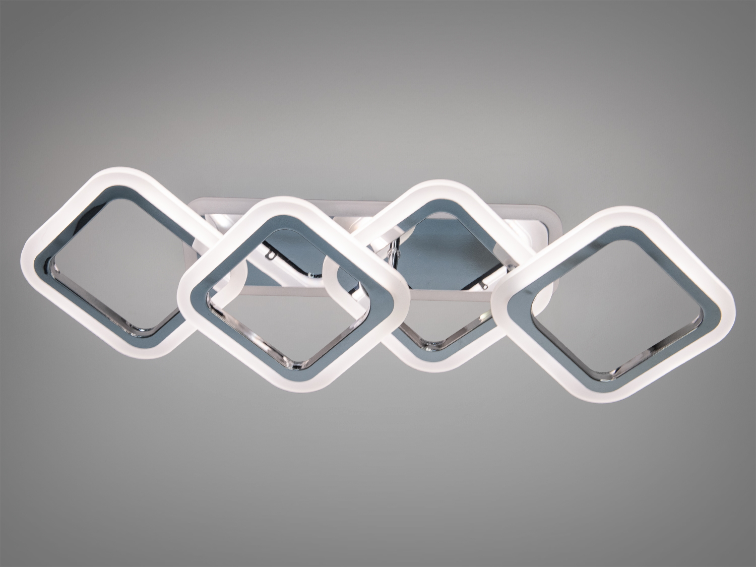 Світлодіодна люстра смарт світильник з пультом, 60Вт. Придбати світлодіодні люстри - це ідеальне рішення для тих, хто цінує красу, зручність і технологічність.