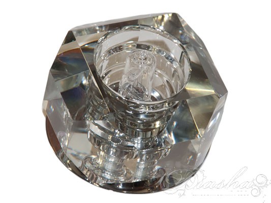 &nbsp;&nbsp;&nbsp;В данном модельном ряду, представлены точечные светильники объединившие в себе главные качества современных точечных светильников - равномерное освещение с возможностью акцентирования определенных деталей интерьера, с изящностью, элегантностью и неповторимым хрустальным блеском классических люстр.
   &nbsp;&nbsp;&nbsp;Хрусталь с характеристикой К9 содержат высокую пропорцию свинца, которая обеспечивает хорошее преломление света и чистоту кристалла.