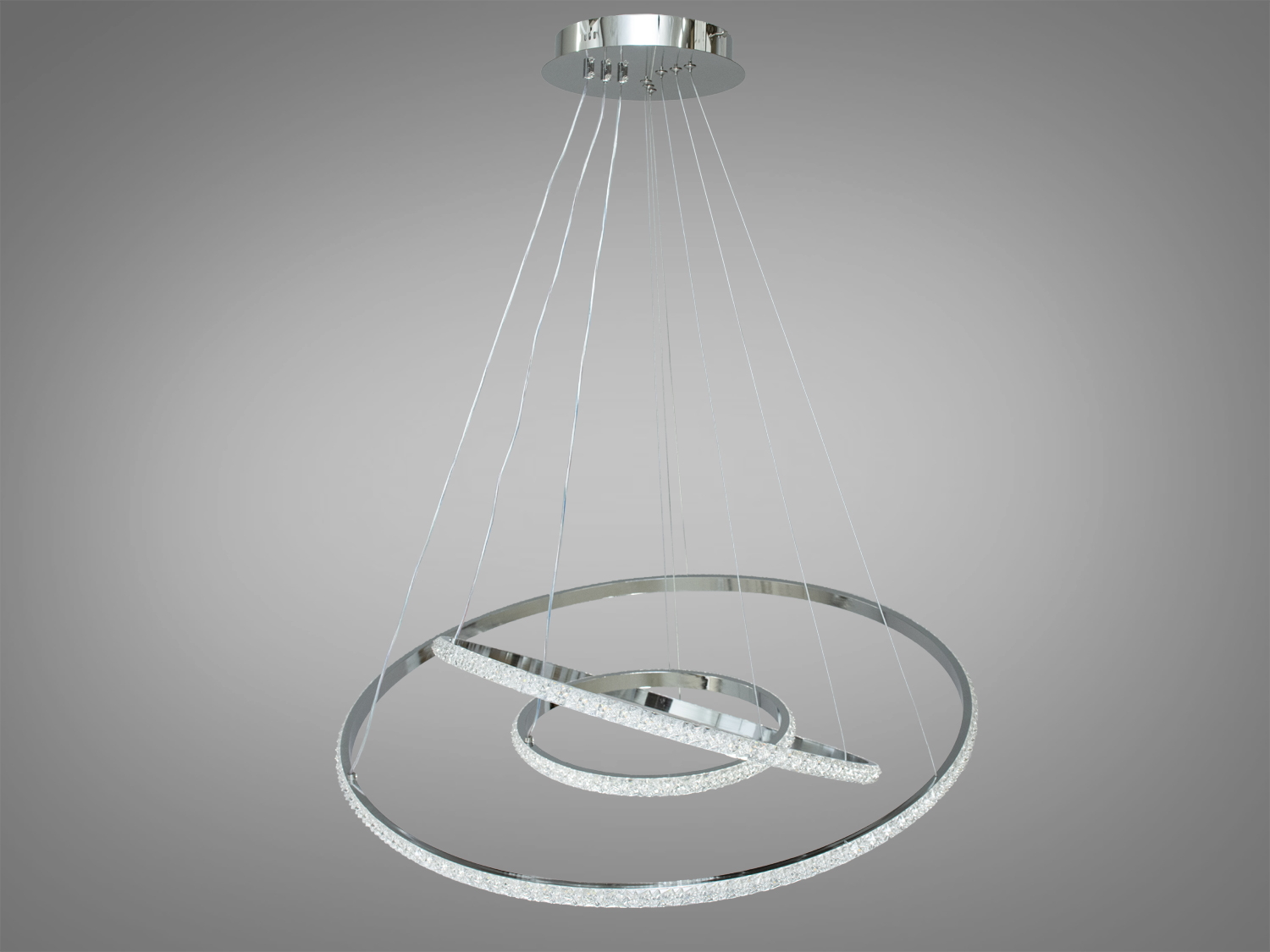 LED люстра-підвіс 