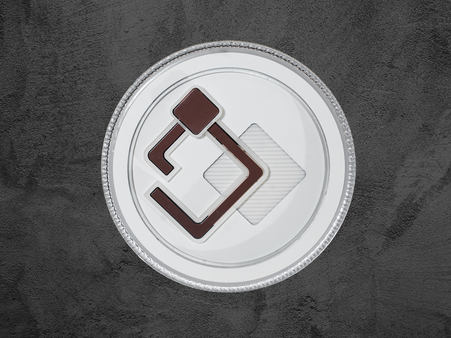 Підвісний світильник MX1700 в білому та коричневому кольорах з LED підсвіткою, ідеальний для сучасного інтер′єру.