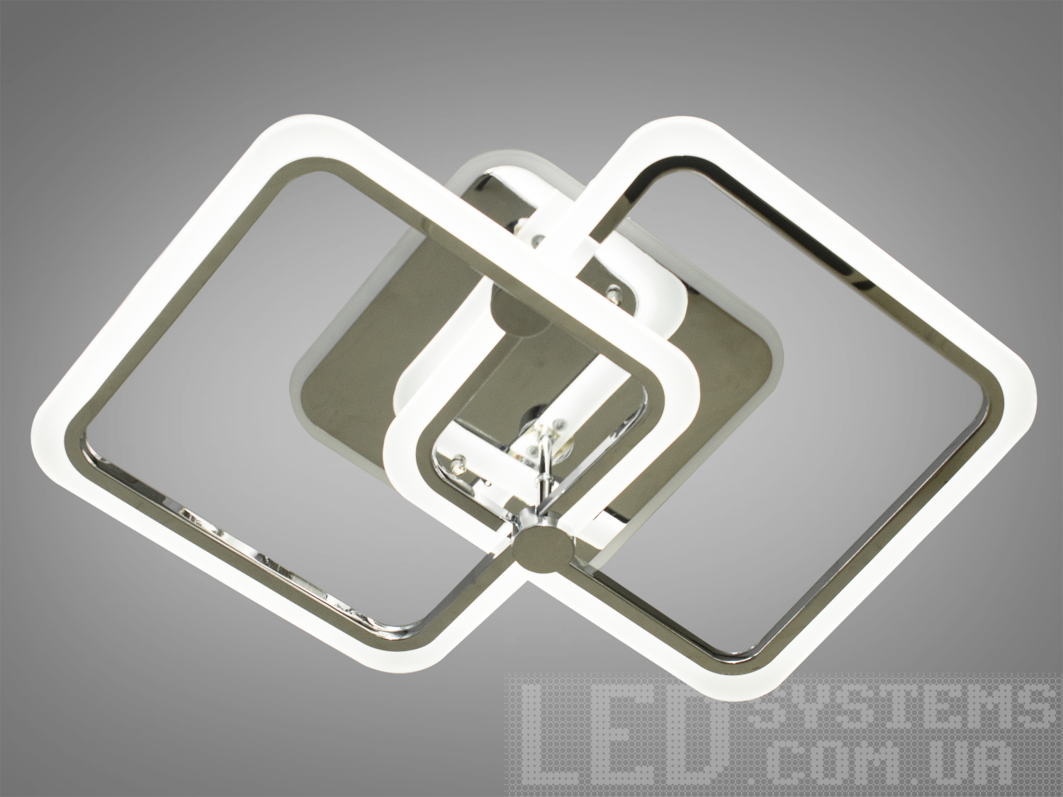 Невелика світлодіодна LED-люстра з пультом, з підсвічуванням, диммером підходить на площу приміщення приблизно 8кв.м.
Світлодіодна люстра має кілька режимів: холодний 6400К, нейтральний 4500К, теплий 2700К, кольорове підсвічування, суміщений режим &ndash; будь-яке основне світло плюс будь-який колір світлодіодного підсвічування. Регулювання яскравості люстри від 5 до 100% відбувається за допомогою пульта дистанційного керування, що входить до комплекту.
Люстра світить яскраво, але не сліпить за рахунок матеріалу &ndash; акрилу, до того ж цей матеріал дуже міцний &ndash; його важко зашкодити. Застосовується для невеликого залу, вітальні, кухні, спальні, їдальні, дитячої, тому що відсутні елементи, що б'ються. Кріпиться до підвісних, натяжних, звичайних стель.