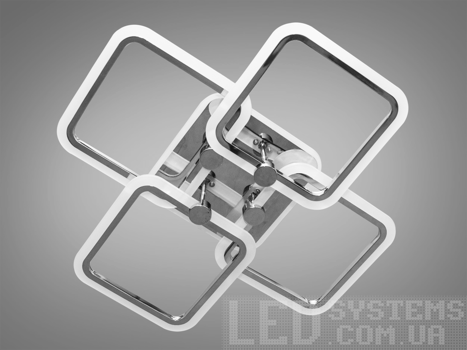 Стильна світлодіодна люстра на кухню з підсвічуванням, з диммером, з пультом підходить на площу приміщення приблизно 12 кв.м.
Світлодіодна люстра має кілька режимів: холодний 6400К, нейтральний 4500К, теплий 2700К, кольорове підсвічування, суміщений режим &ndash; будь-яке основне світло плюс будь-який колір світлодіодного підсвічування. Регулювання яскравості люстри від 5 до 100% відбувається за допомогою пульта дистанційного керування, що входить до комплекту.
Люстра світить яскраво, але не сліпить за рахунок матеріалу &ndash; акрилу, до того ж цей матеріал дуже міцний &ndash; його важко пошкодити. Застосовується для невеликого залу, вітальні, кухні, спальні, їдальні, дитячої, тому що відсутні елементи, що б'ються. Кріпиться до підвісних, натяжних, звичайних стель.