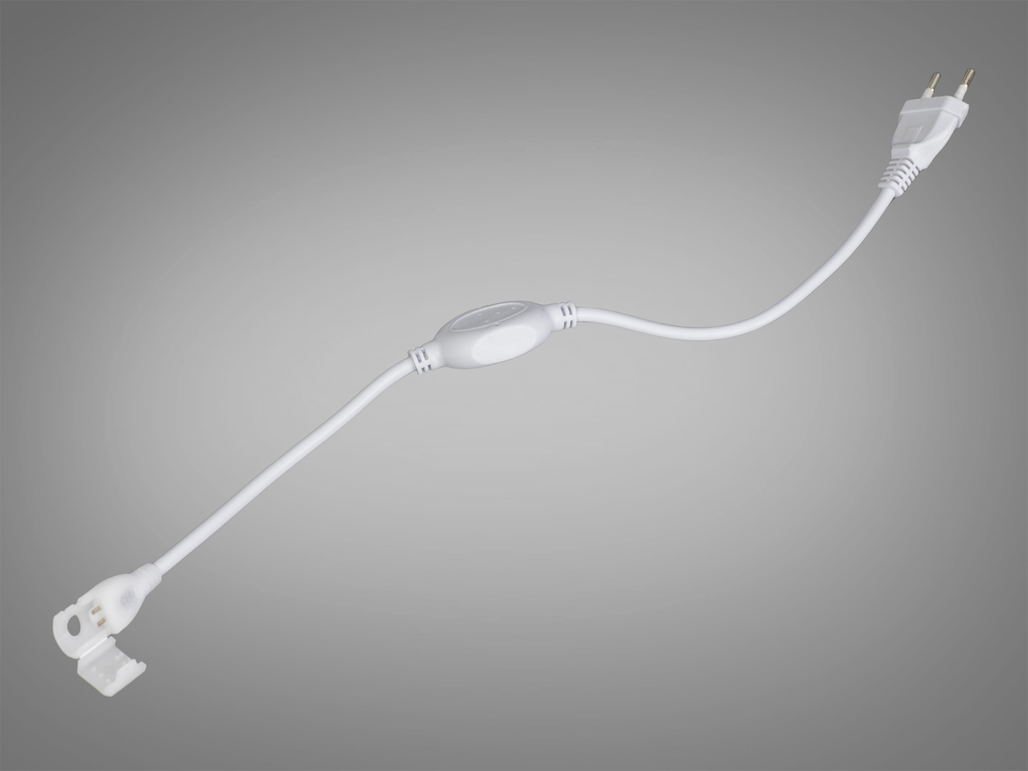 Конектор для стрічки 220V, IP65. 