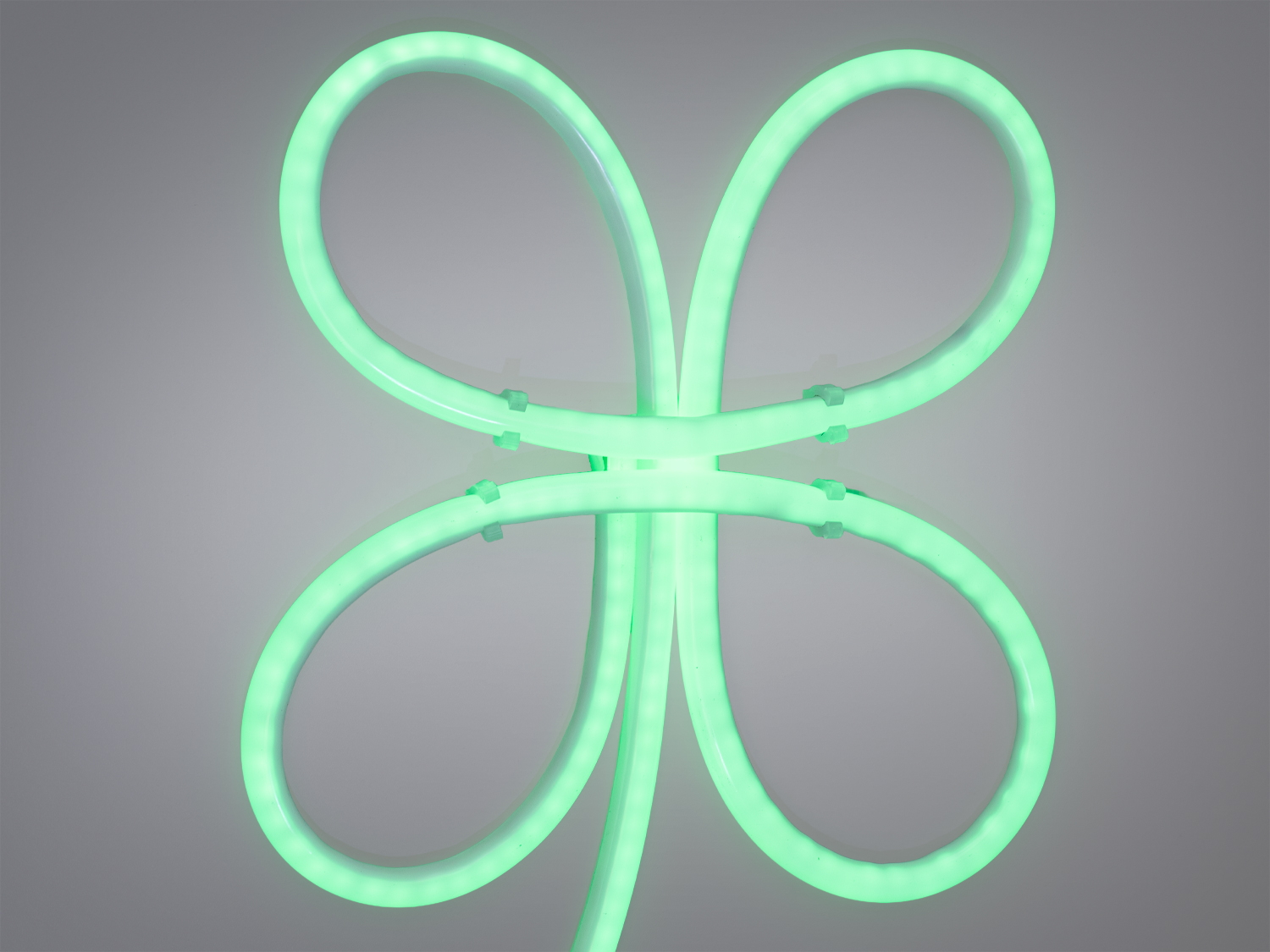 Круглий гнучкий LED неон 24В, зелений, IP67, діаметр 11мм, кут 180°. 8 Вт/м, 800 лм/м, 120 LED/м, крок різу 50мм, мін. радіус 25мм.