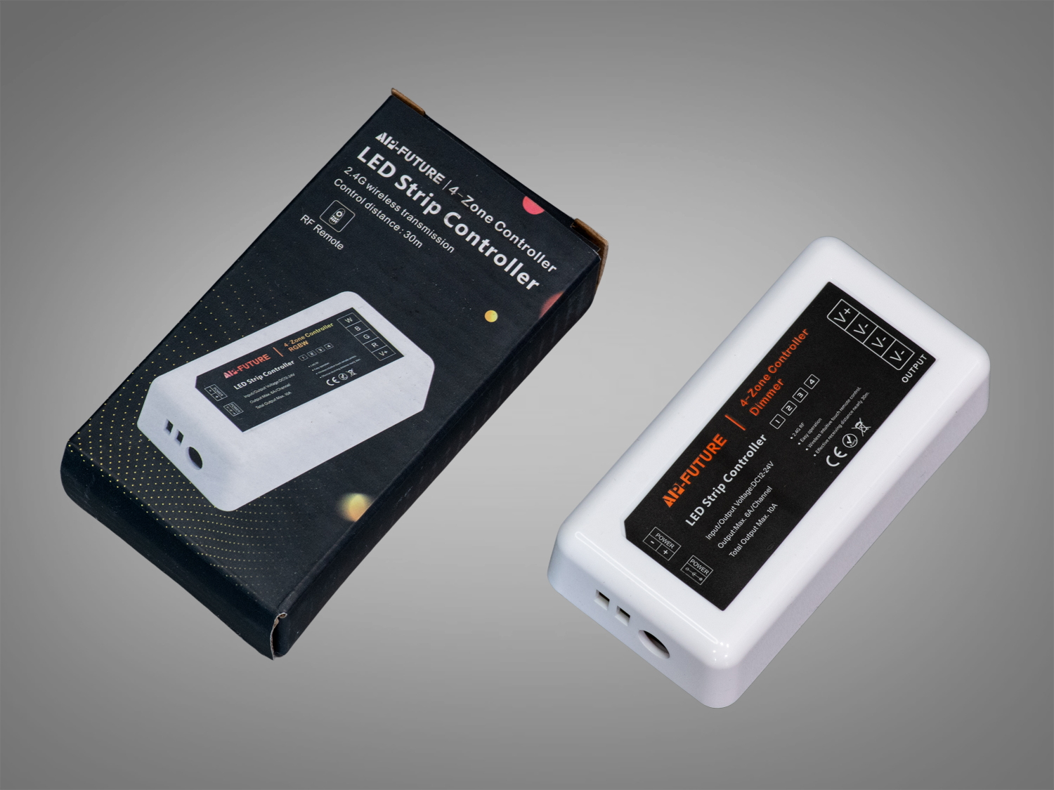 4-х зонний контролер світлодіодної стрічки. Це сучасне рішення для керування кольоровим освітленням у різних частинах приміщення.