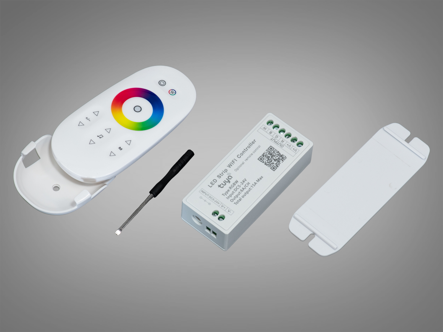 Контролер з ДУ для RGBW стрічки.Керуйте освітленням не просто зручно — керуйте емоцією простору, його звуковим і візуальним ритмом.